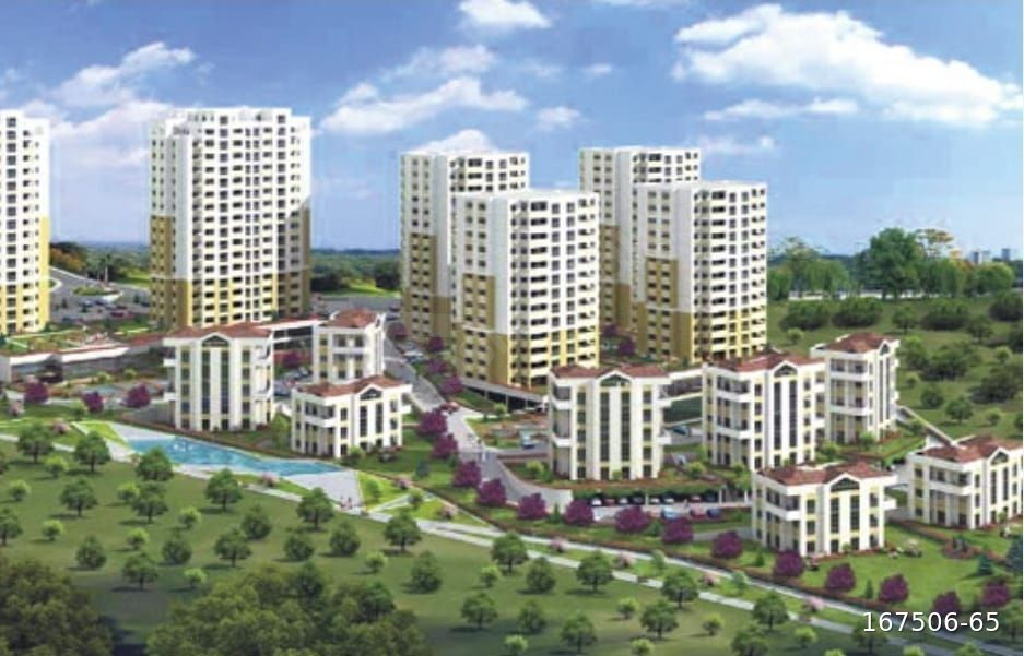 BANU EVLERİ 1'DE 14. KAT KESİNTİSİZ MANZ., ÇAMAŞIR ODALI 2+1