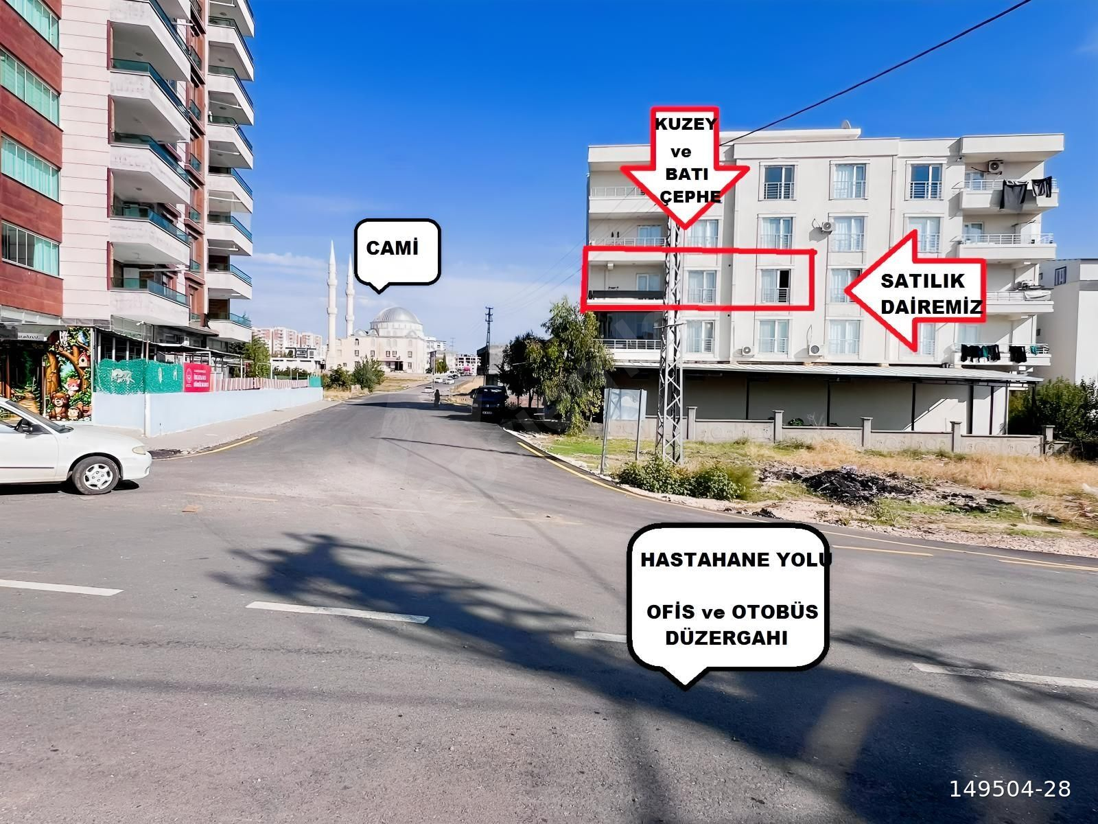 Y. SELİM MAH'DE SATILIK RUHSATLI 120 M2 ARA KAT DAİRE 5 KATLI