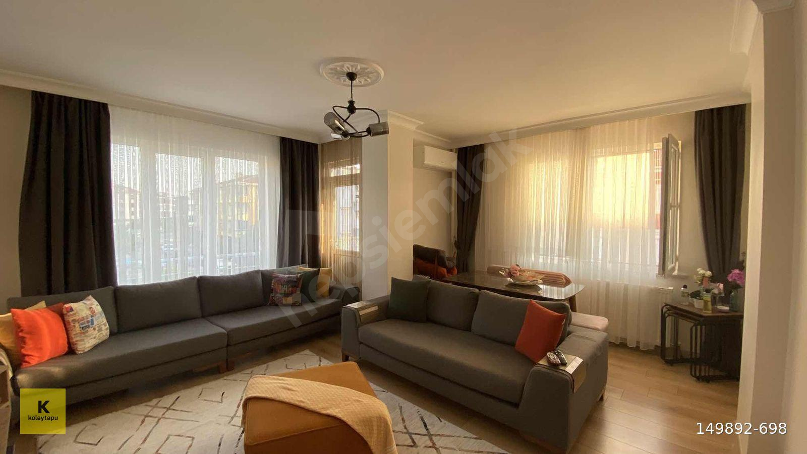 KOLAY TAPU 8 KASIM Mh. ARA KAT GENİŞ VE FERAH 3+1 KİRALIK DAİRE