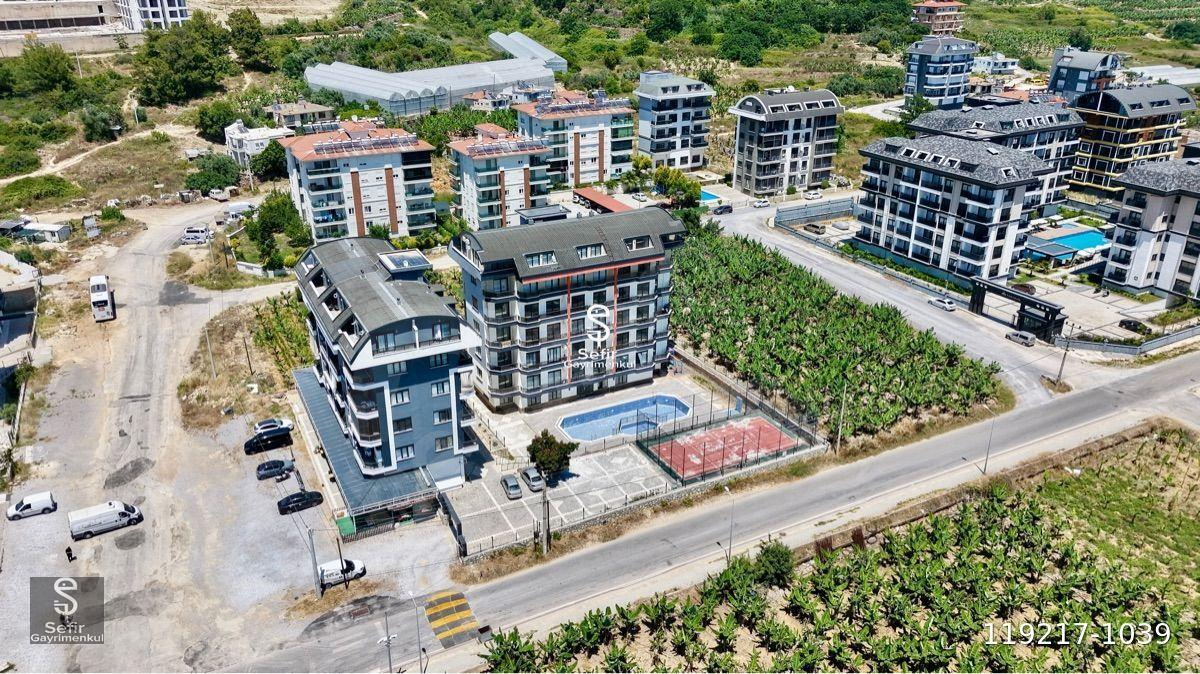 ALANYA OKURCALAR'DA KİRALIK 2+1 DENİZ MANZARALI YENİ DAİRE