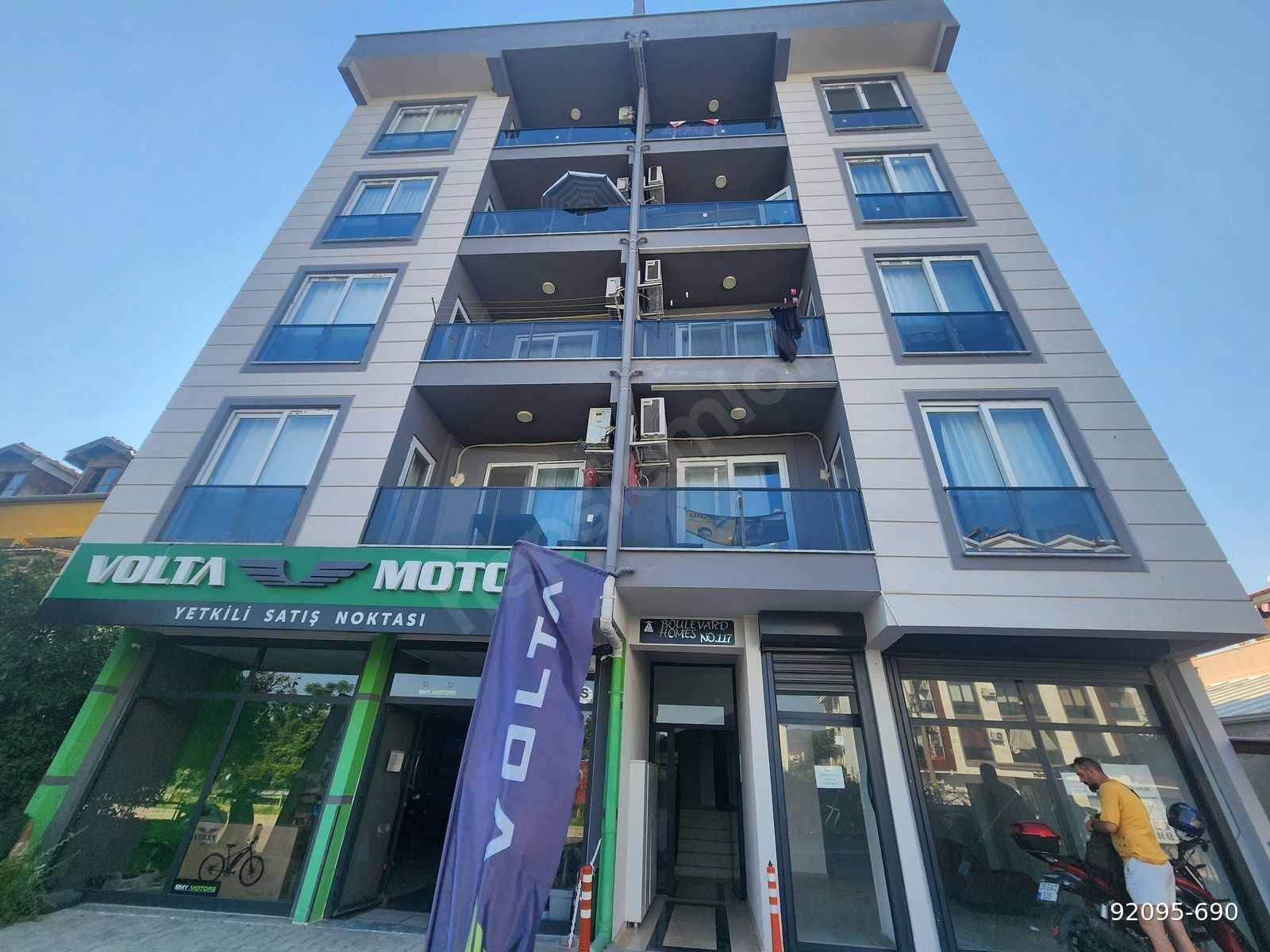 dalaman da 1+1 kiralık daire 50 m2