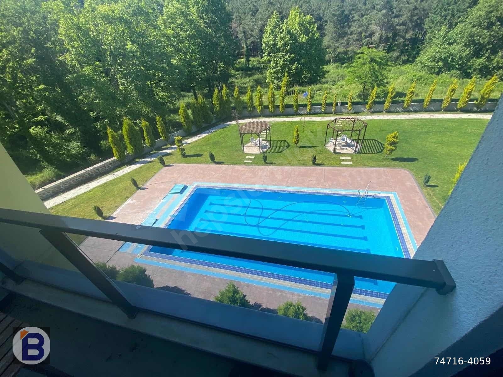 BULUT EMLAK LÜX EŞYALI HAVUZLU 1+1