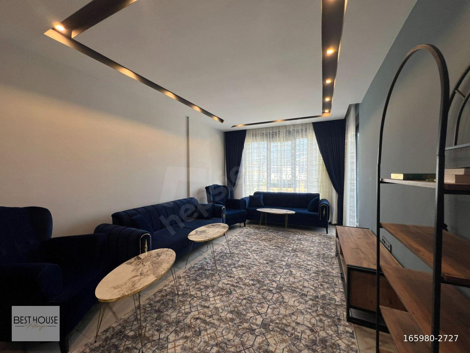 ALANYA MAHMUTLAR’DA SATILIK 2+1 AYRI MUTFAK FULL EŞYALI DAİRE — FULL AKTİVİTELİ SİTE
