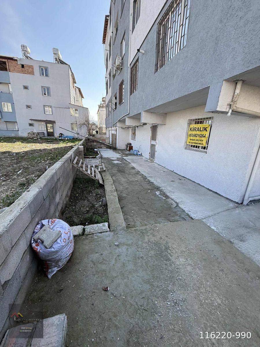 SGK BİNA ARKASI SATILIK BAHÇE KATI
