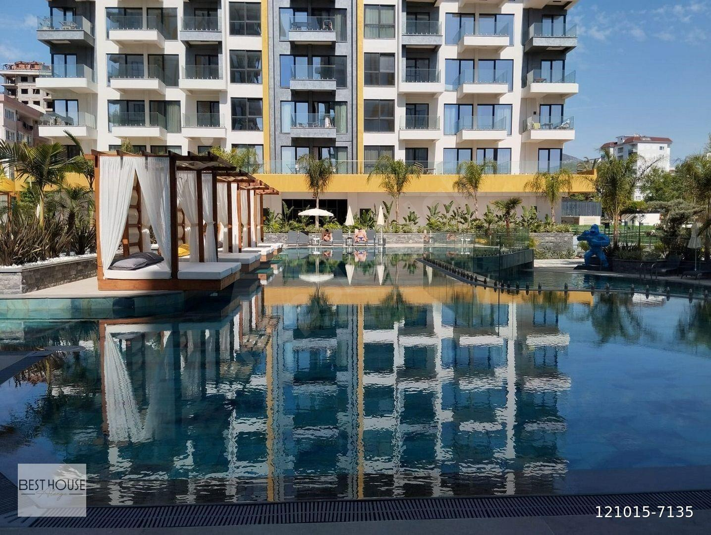ALANYA MAHMUTLARDA DENİZE SIFIR FULL EŞYALI 2+1 SATILIK DAİRE