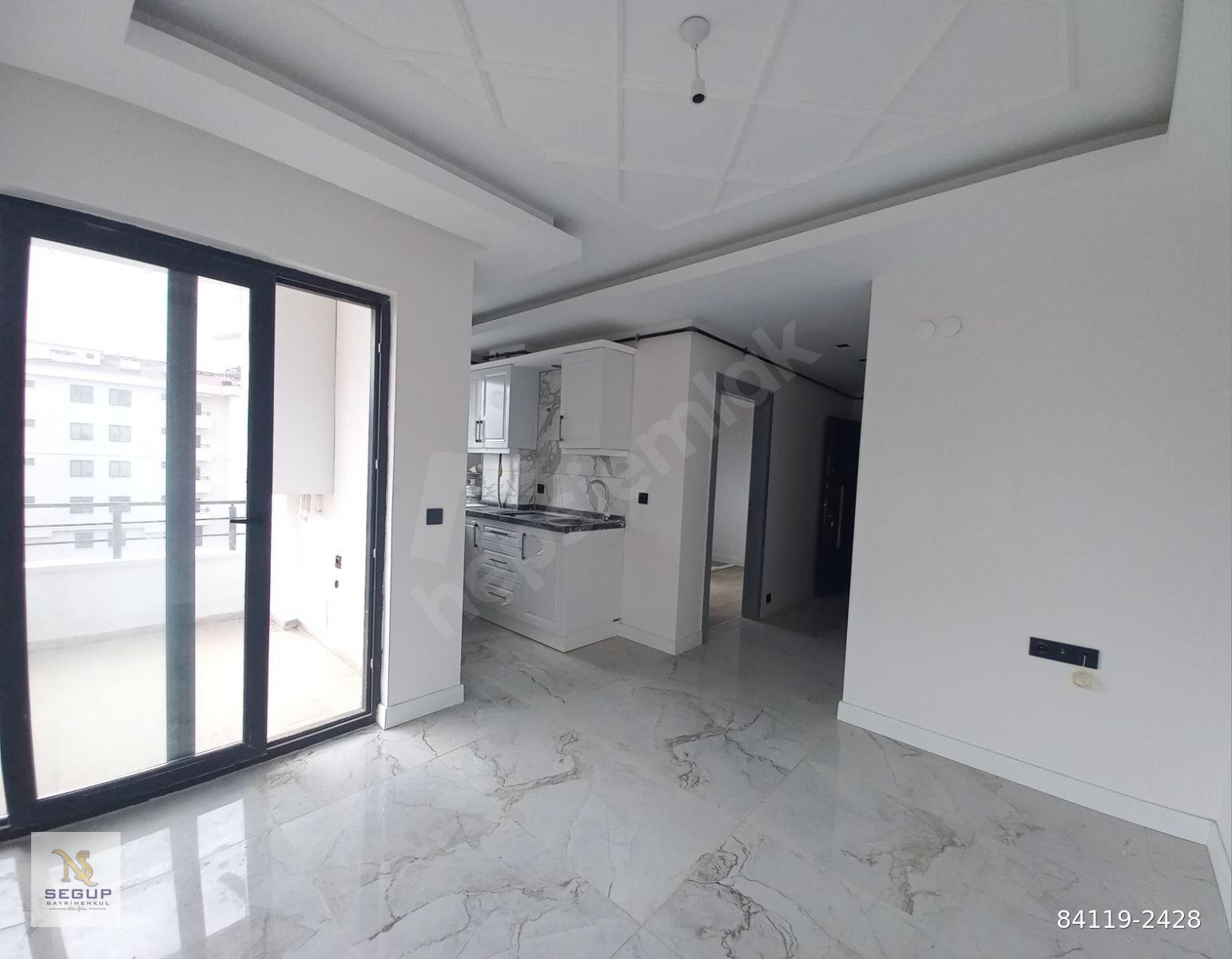 SEGUP'TAN KÖRFEZDE KİRALIK 1+1 EŞYASIZ ARA KAT DAİRE ( 6 )