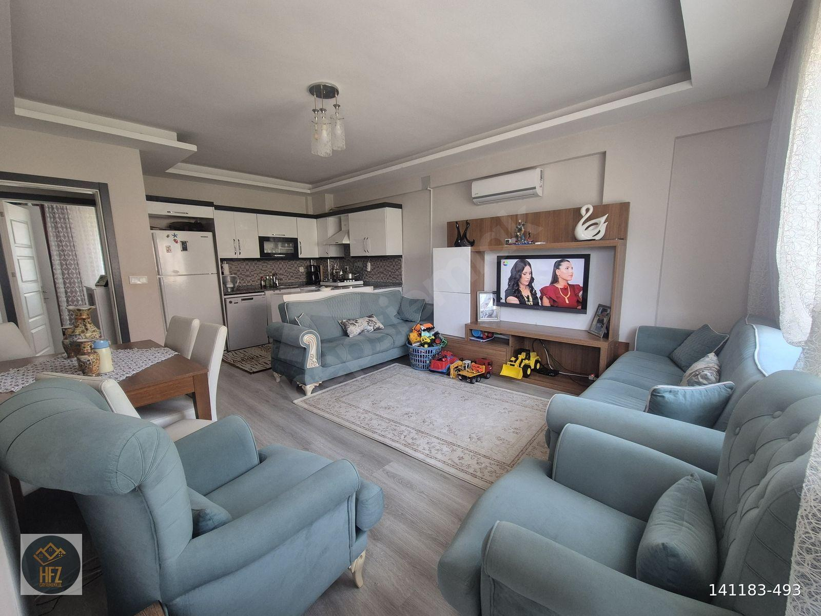 DALAMAN MERKEZDE SAKİN KONUMDA,ASANSÖRLÜ ARA KAT 3+1 DAİRE