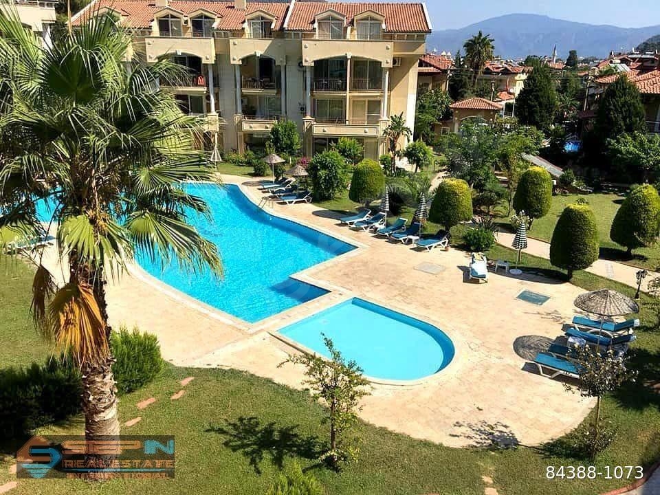Marmaris İçmeler'de Köşe Konum Havuzlu Satılık Fırsat Dubleks