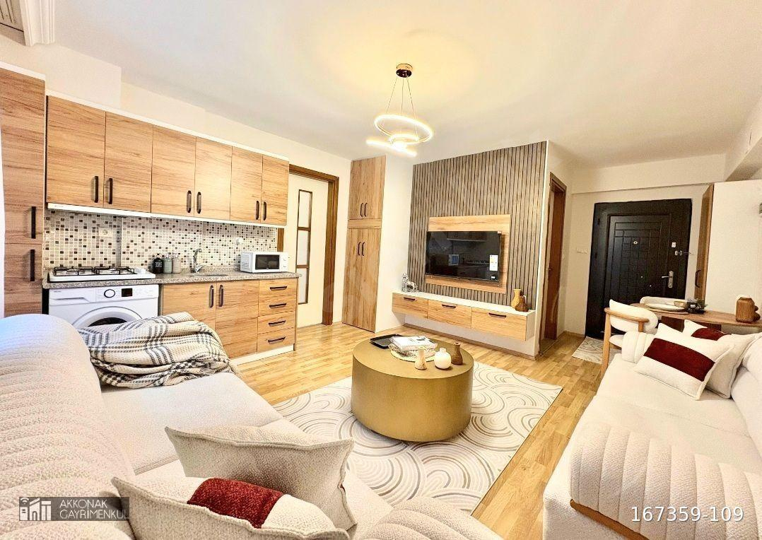 ÇAYBAŞI CADDESİNDE GENİŞ 1+1 LÜKS SUIT DAİRE
