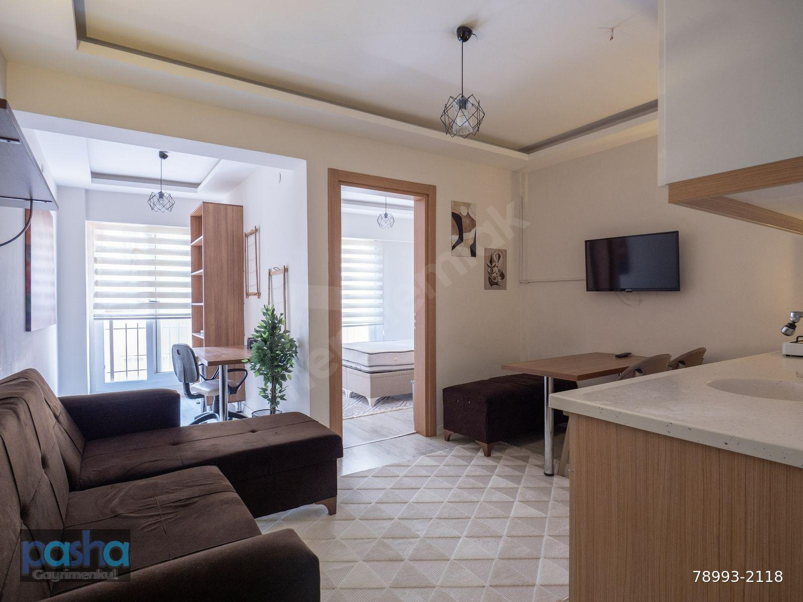 Zafer Mahallesinde Eşyalı 1+1 Kiralık Daire