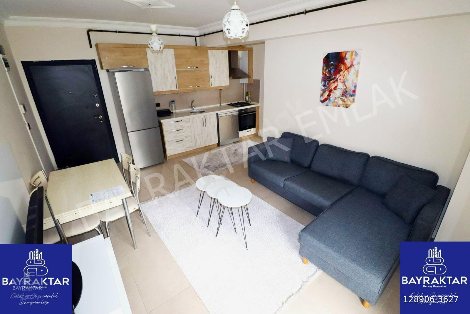 Bandırma Paşakent'te 1+1 Eşyalı Arakat Asansörlü Kiralık Daire Bayraktar Emlak'tan