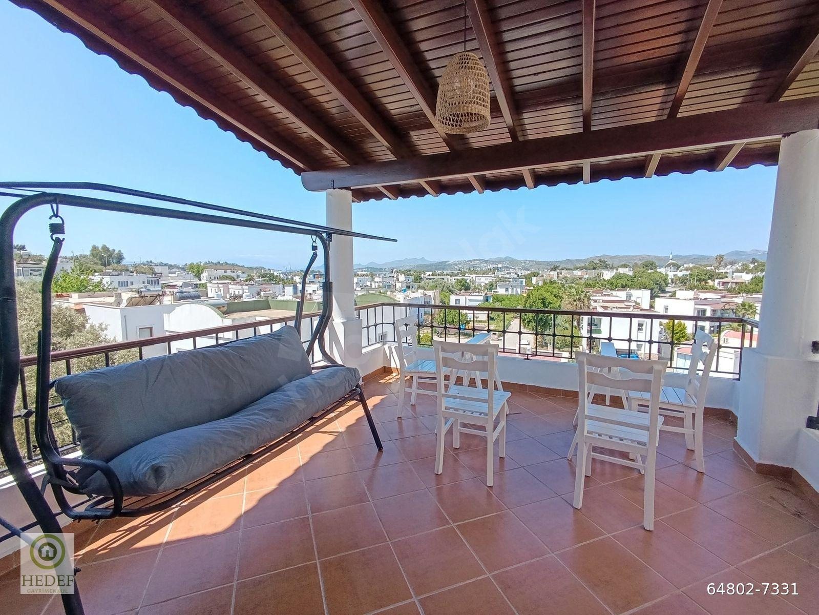 Bodrum Konacık Kiralık 2+1 Esyalı Bakımlı Giriş Katı Daire