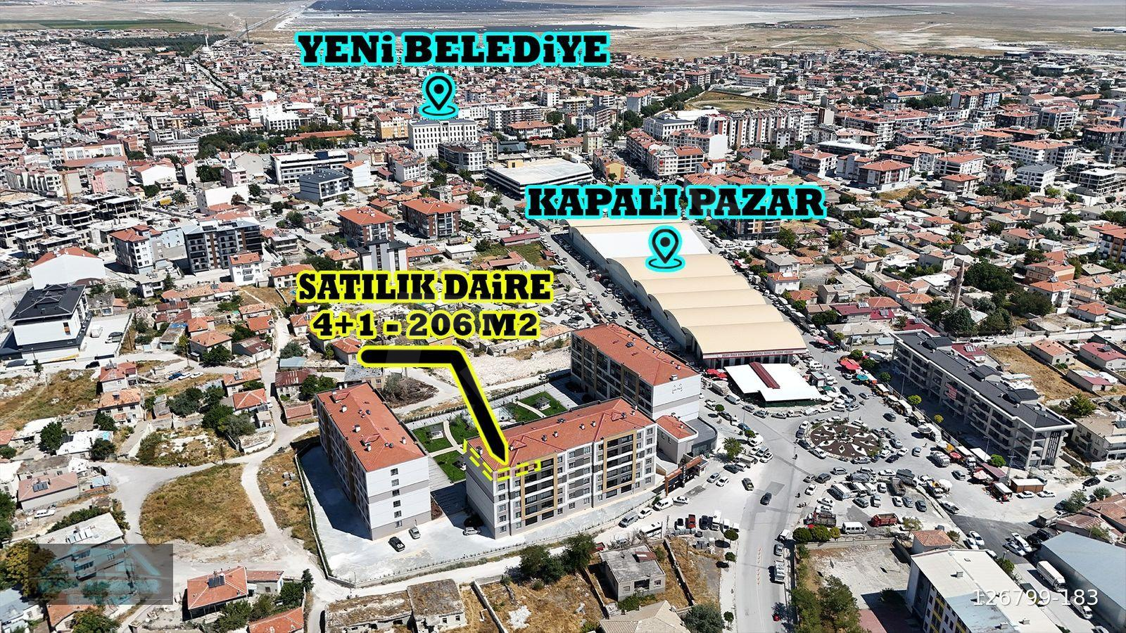 KARAPINAR EMLAK'TAN LALE PARK SİTESİNDE SATILIK SIFIR 4+1 DAİRE