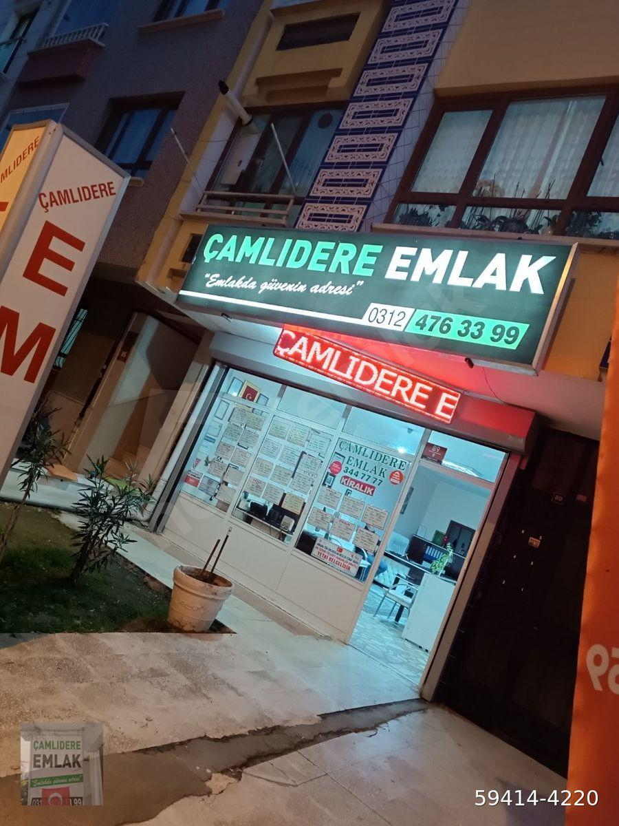 ÇAMLIDERE EMLAKTAN AKBANK YANI CADDE ÜZERİNDE SÜPER KONUM 90M2 2+1 KATTA DAİRE