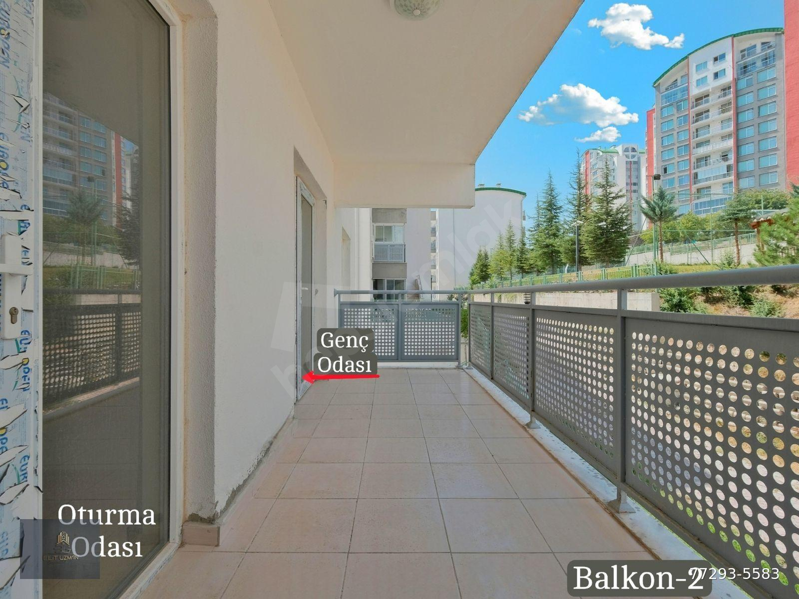 Yapracık ODTÜ Blokları-Geniş Yaşam Alanı Sunan 4+1 Kiralık Daire