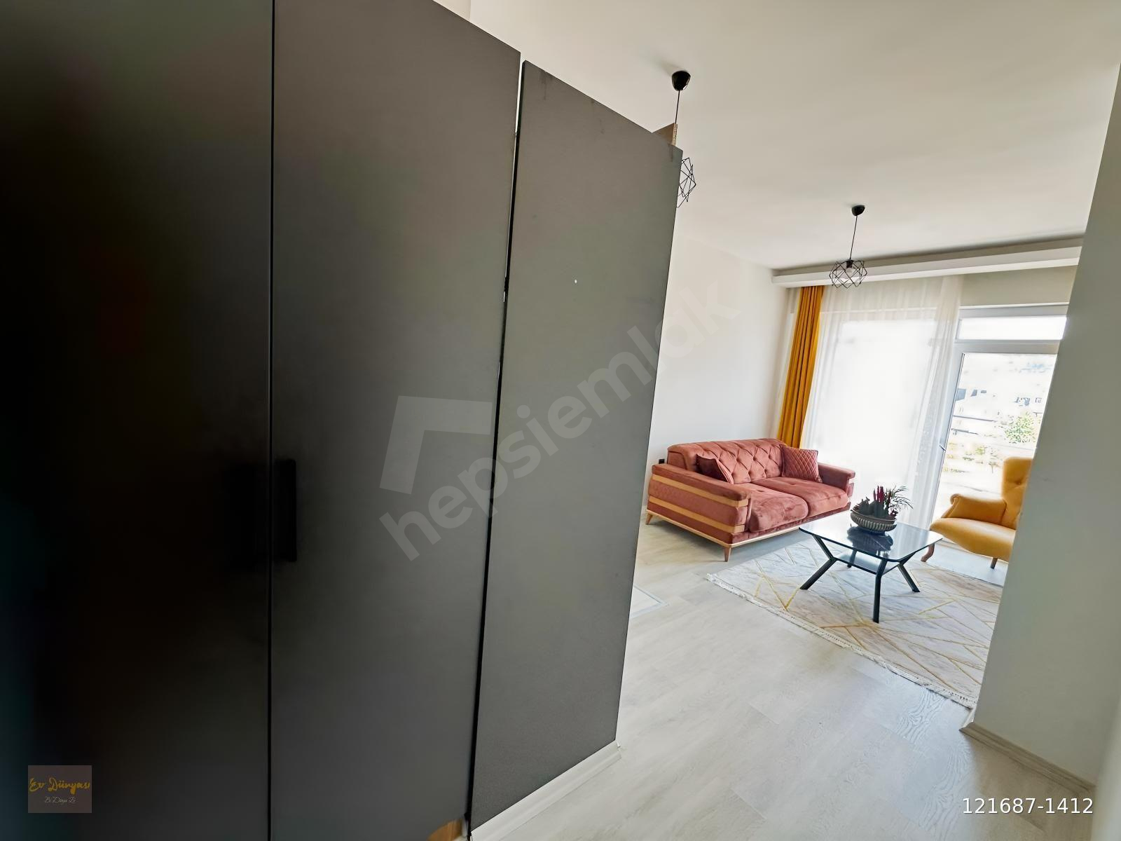 EV DÜNYASI//TALAS HARMAN MAHALLESİ 1+1 DÜŞÜK KATLI//EŞYALI DAİRE