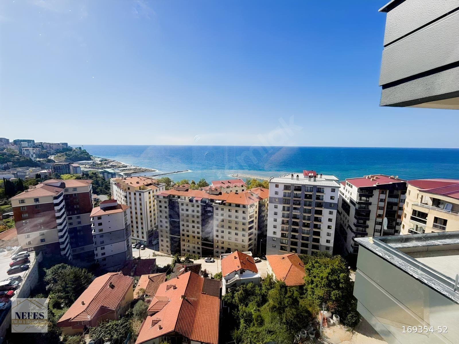 NEFES EMLAK'TAN KOZLU'DA SATILIK 3+1 ULTRA LÜKS 150 M2 FULL DENİZ MANZARALI DAİRE