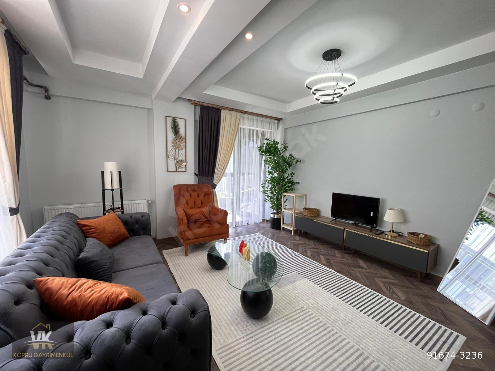 VK Köprü Grup'tan KİRALIK EŞYALI GENİŞ VE FERAH 1+1 DAİRE