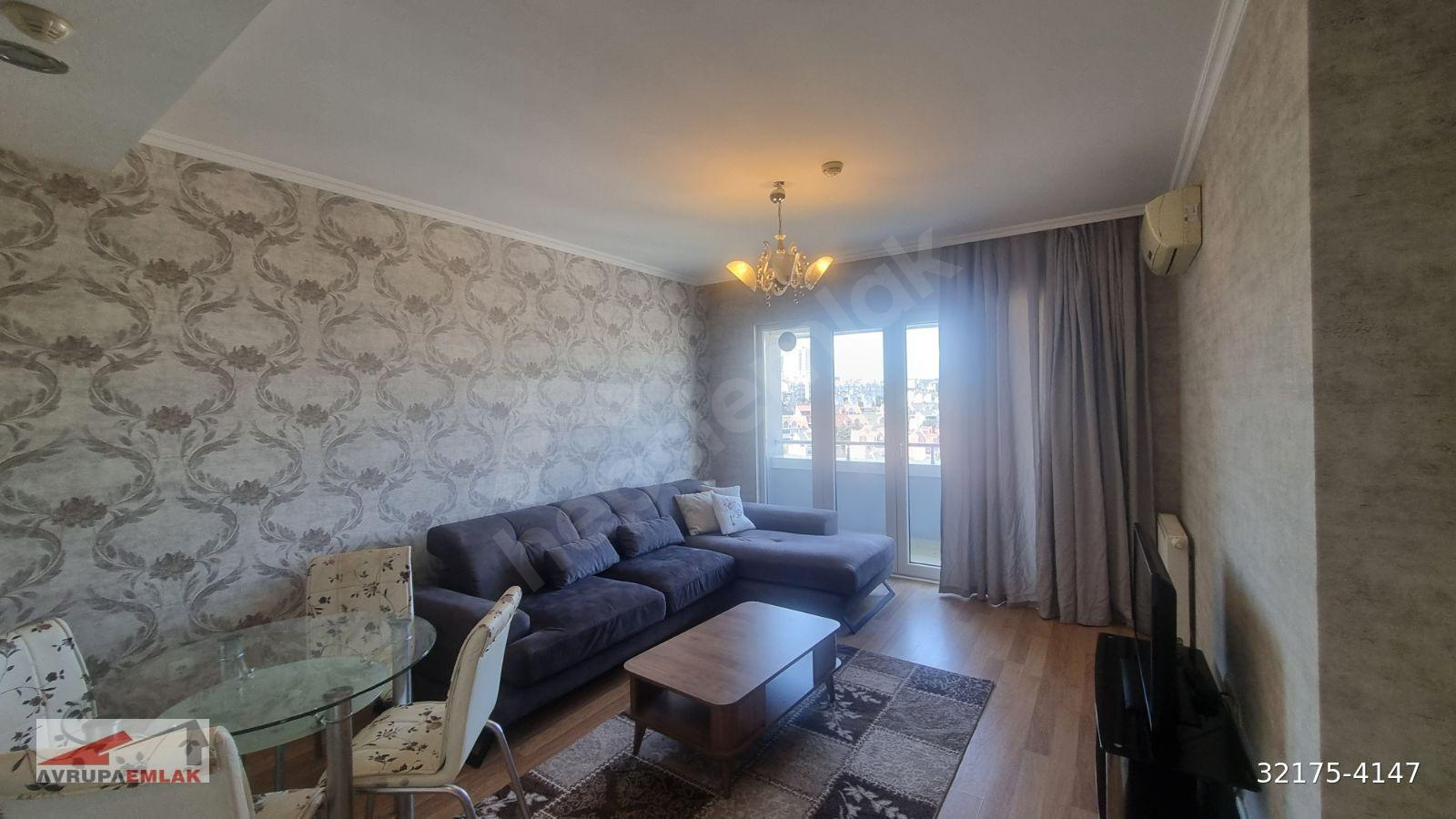 BAHÇEŞEHİR, SPRADON VADI TEMIZ GÜZEL EŞYALI KİRALIK DAİRE 1+1