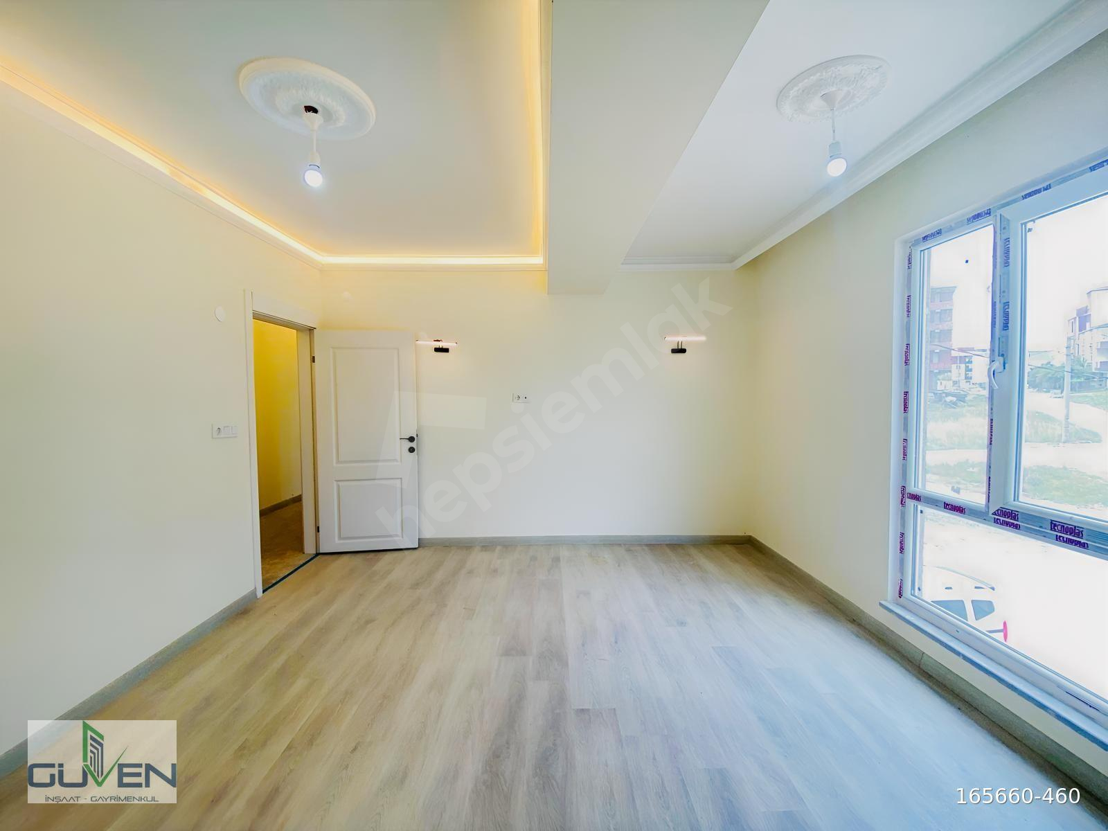 GÜVEN'DEN KAPAKLIDA CADDEYE YAKIN YERDEN ISITMALI ÖN CEPHE DAİRE