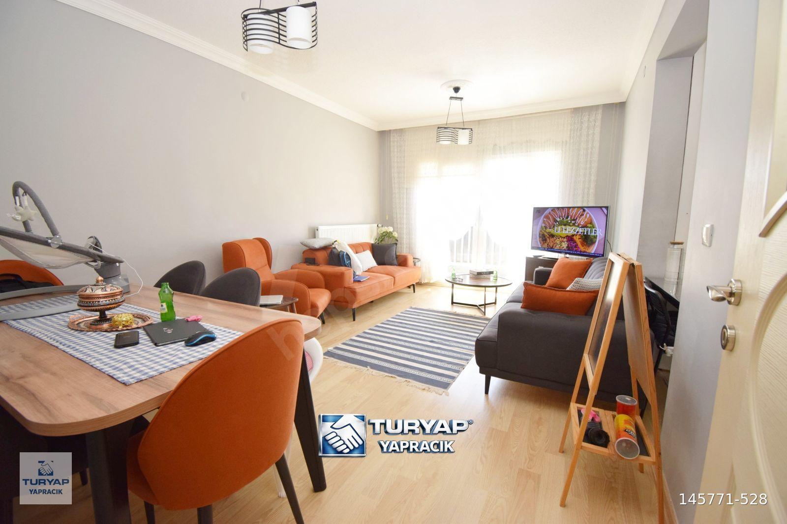 TURYAP YAPRACIK 'tan 6.BÖLGE'de KATTA YAPILI SATILIK 2+1 DAİRE