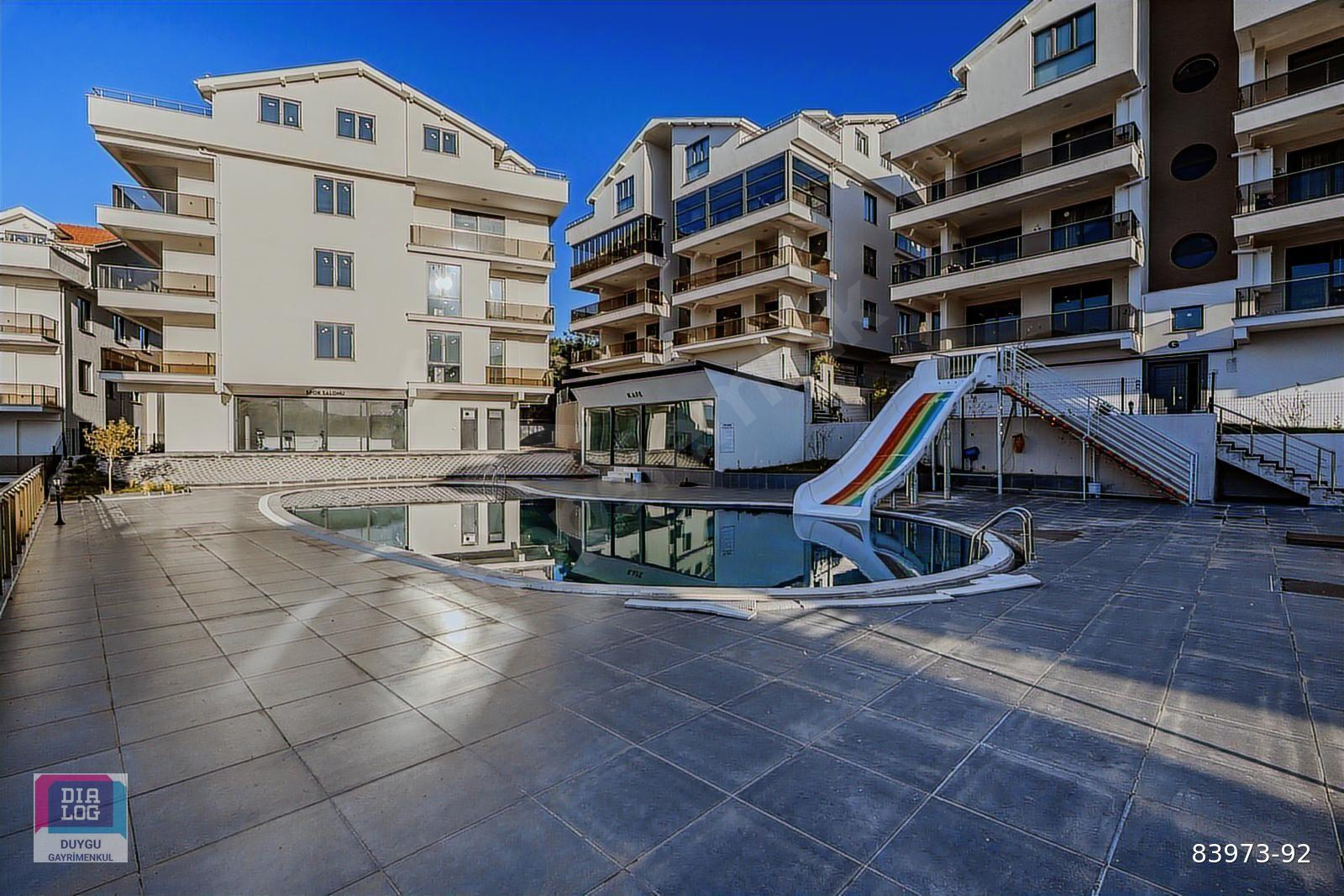 KURŞUNLU'DA HAVUZ MANZARALI 3+1 SATILIK SIFIR DAİRE