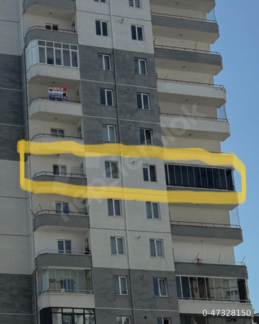 Osmangazinin gözdesin de kiracı görmemiş kombili daire.