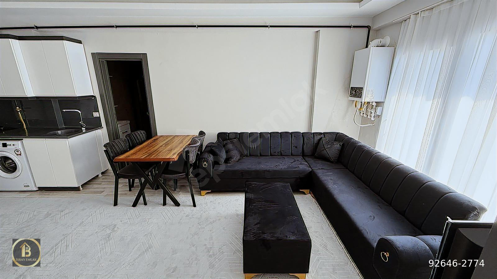YATIRIMLIK SIFIR EŞYALI 1+1 LÜKS DAİRE İSBAY EMLAK'TA
