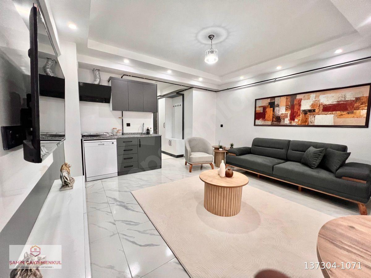 DENİZLİ MURATDEDE DE SATILIK 1+1 60m2 ARA KAT EŞYALI SUİT DAİRE