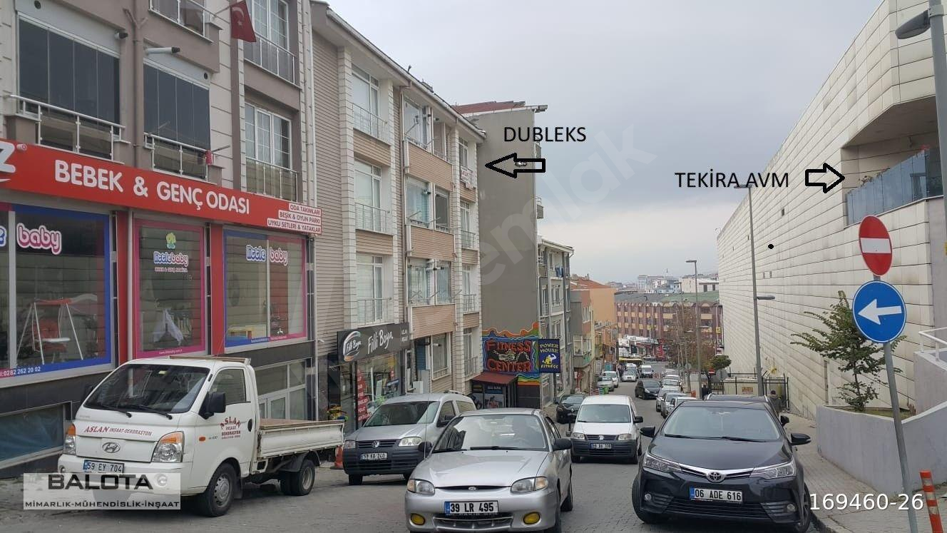 Tekira AVM Karşısında 170 m² 3+2 Geniş Ve Ferah Kiralık Çatı Dubleksi