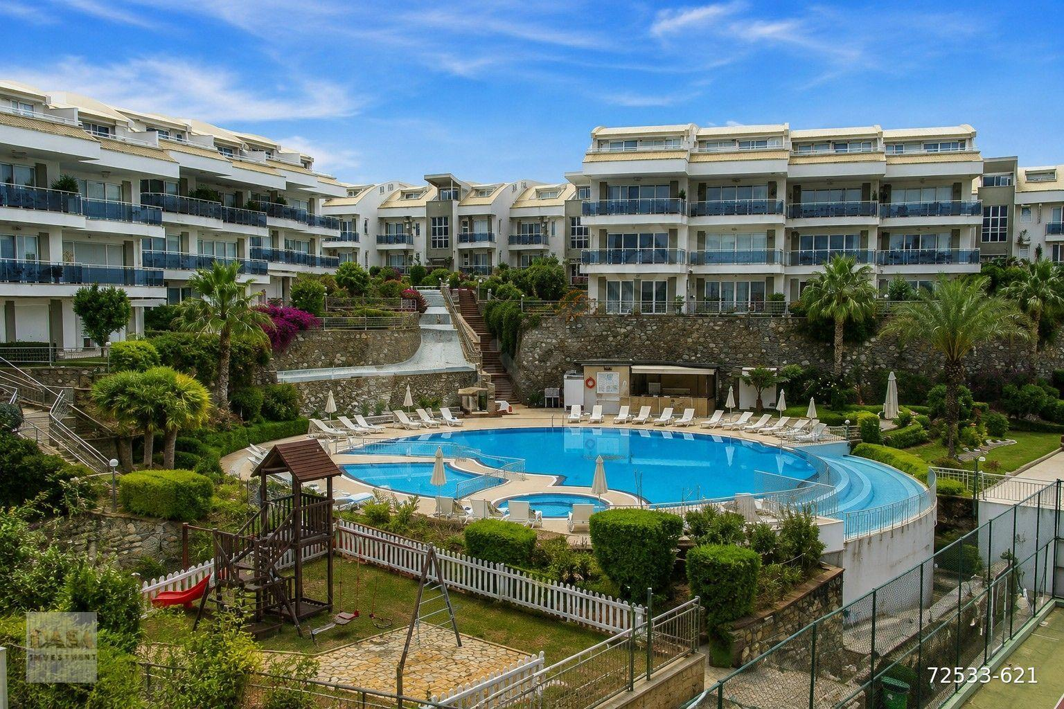 KONAKLI SUNSET 1 SİTESİ'NDE SATILIK EŞYALI BAHÇE DUBLEKSİ