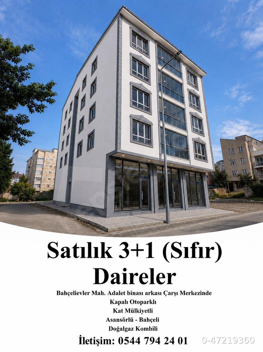 Bahçeli evler mahallesi lüks daire