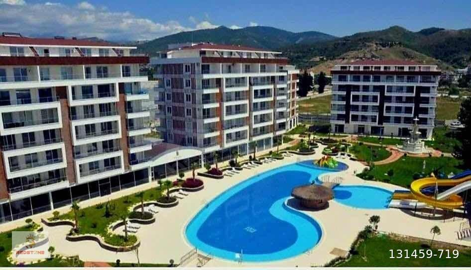 Alanya Fortuna Resort | Deniz Gören 2+1|Eşyalı|Havuzlu Site