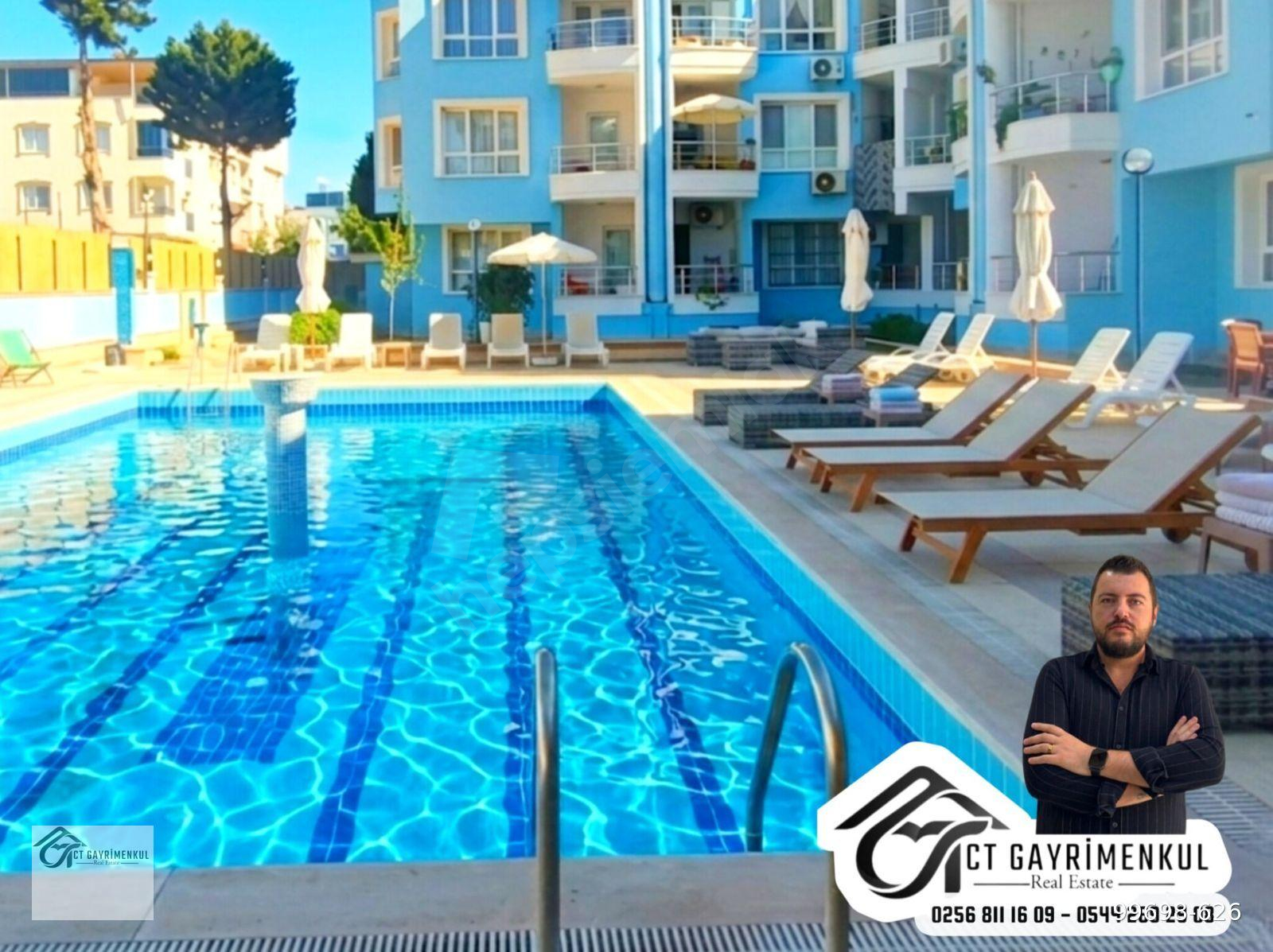 Didimde Satılık 2+1 Daire Havuzlu Site İçerisinde Ön Cephe !