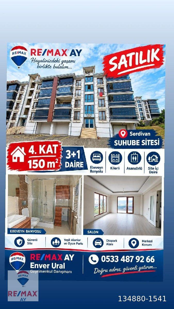 SERDİVAN SUHUBE 1 EVLER’DE KAPANMAZ ŞEHİR MANZARALI 3+1