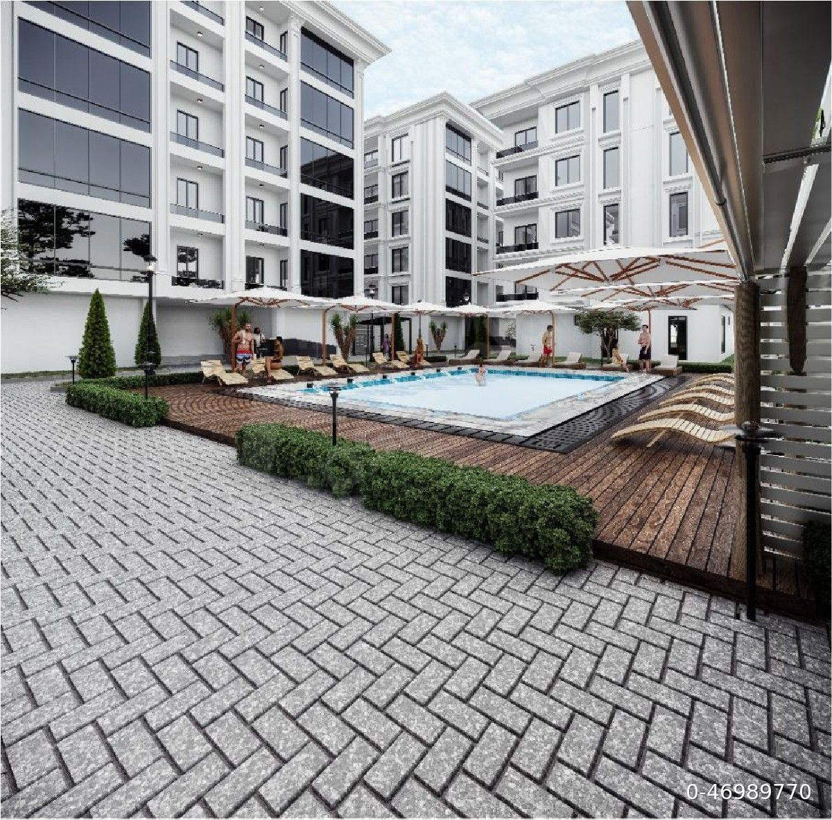 OSMANİYE’NİN EN GÖZDE YERİNDE KAYALIK ZEMİN C35 BETON SIFIR 3+1 HAVUZLU LÜKS DAİRE