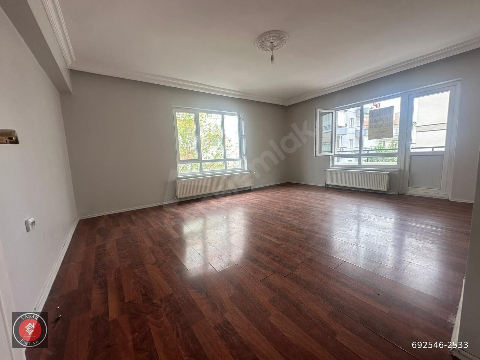 KUTLU MAH 3+1 3. KAT 120m2 3 BALKON'LU CADDE YAKINI KİRALIK DAİRE