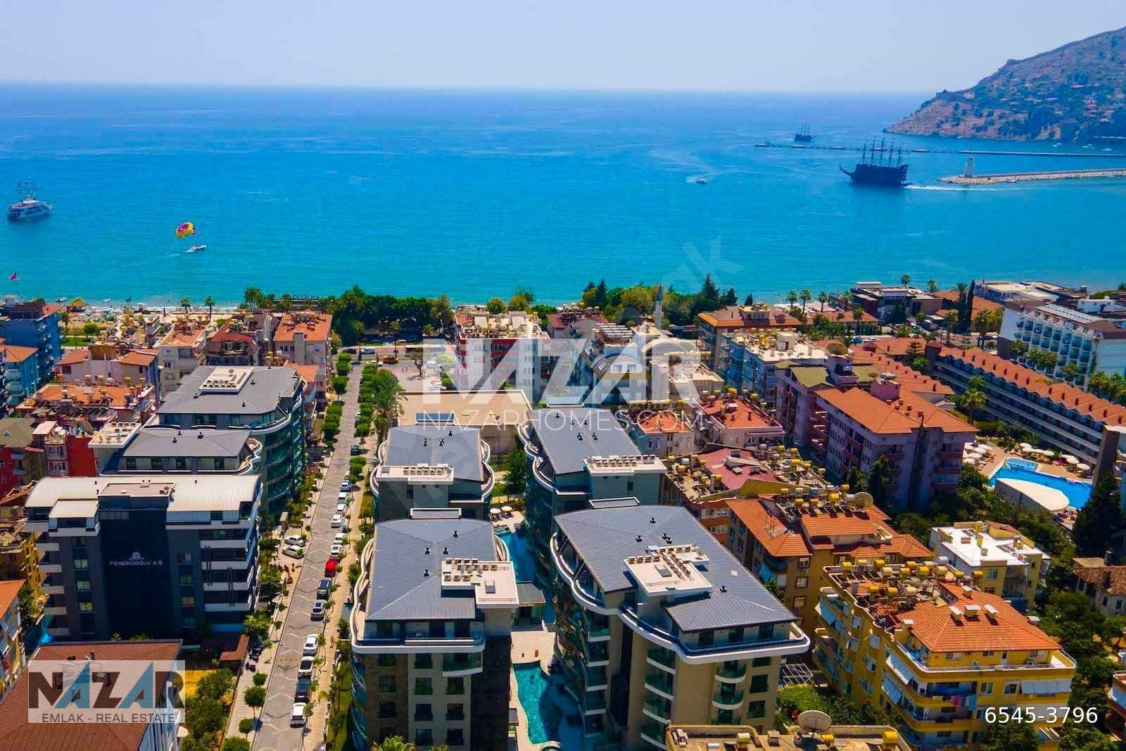 Alanya Güllerpınarı Satılık 2+1 Deniz Manzaralı Dubleks Daire