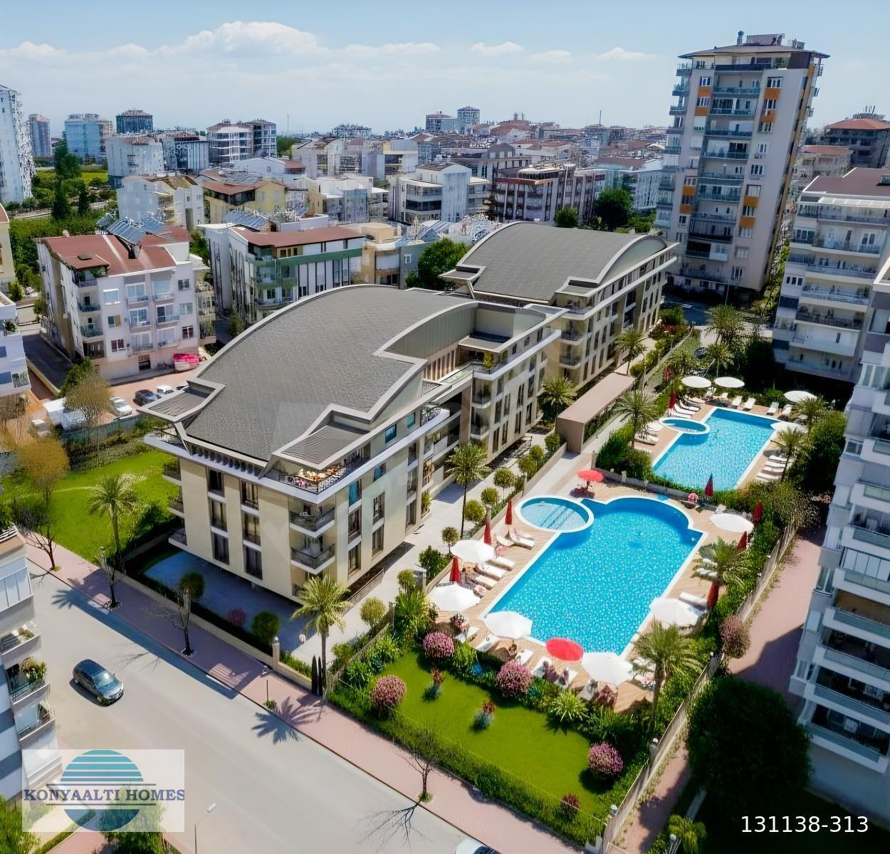 KONYAALTINDA LÜX AKILLI EV SİSTEMİ KAPALI OTOPARKL HAVUZLU DOĞALGAZL DAİRELER %50 PEŞİN KALAN TAKSİT