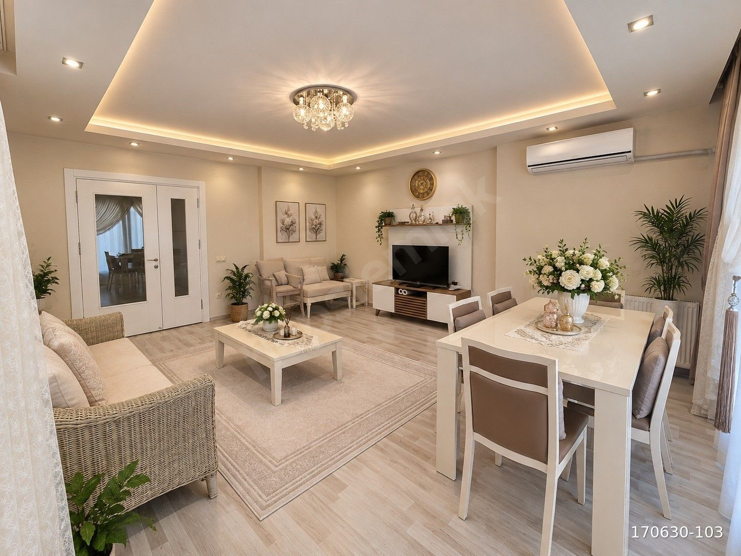 GOLDENHAUS GAYRİMENKUL'DEN MEZİTLİ'DE LÜKS 3+1 155M2 NET, DOĞALGAZLI DAİRE