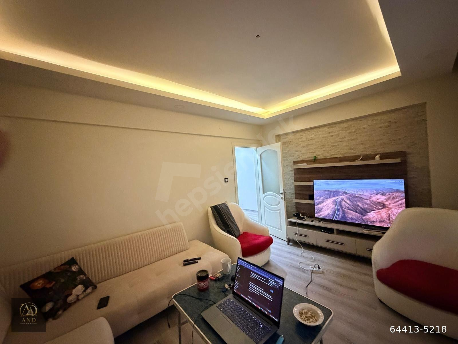 AND EMLAKTAN AYRANCI MH KUZGUN CD DE 2+1 İÇİ YAPILI GİRİŞ KATI DAİRE