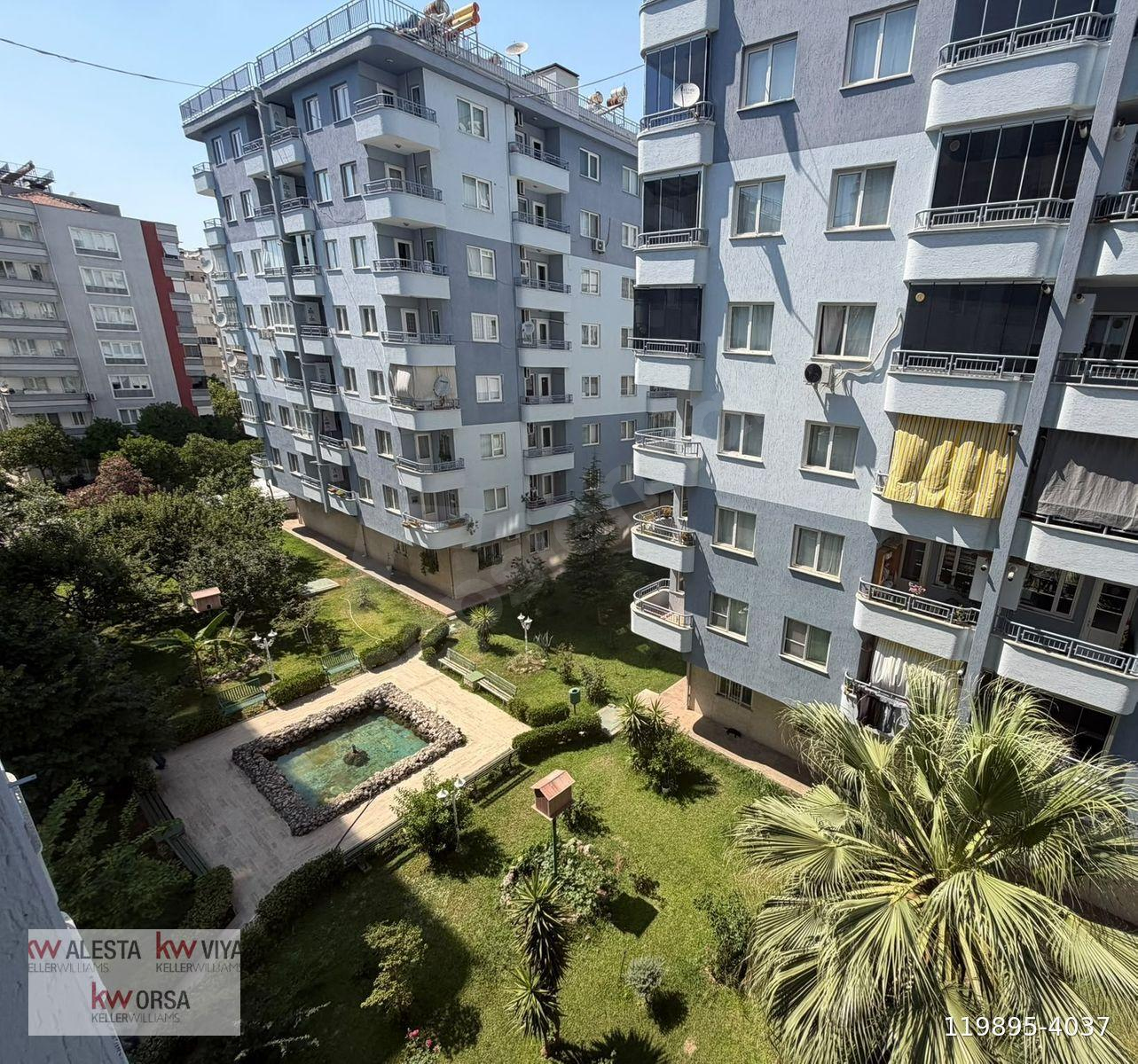 AY PALMİYE SİTESİ'NDE BİREYSEL KOMBİLİ VE BAKIMLI 3+1 DAİRE