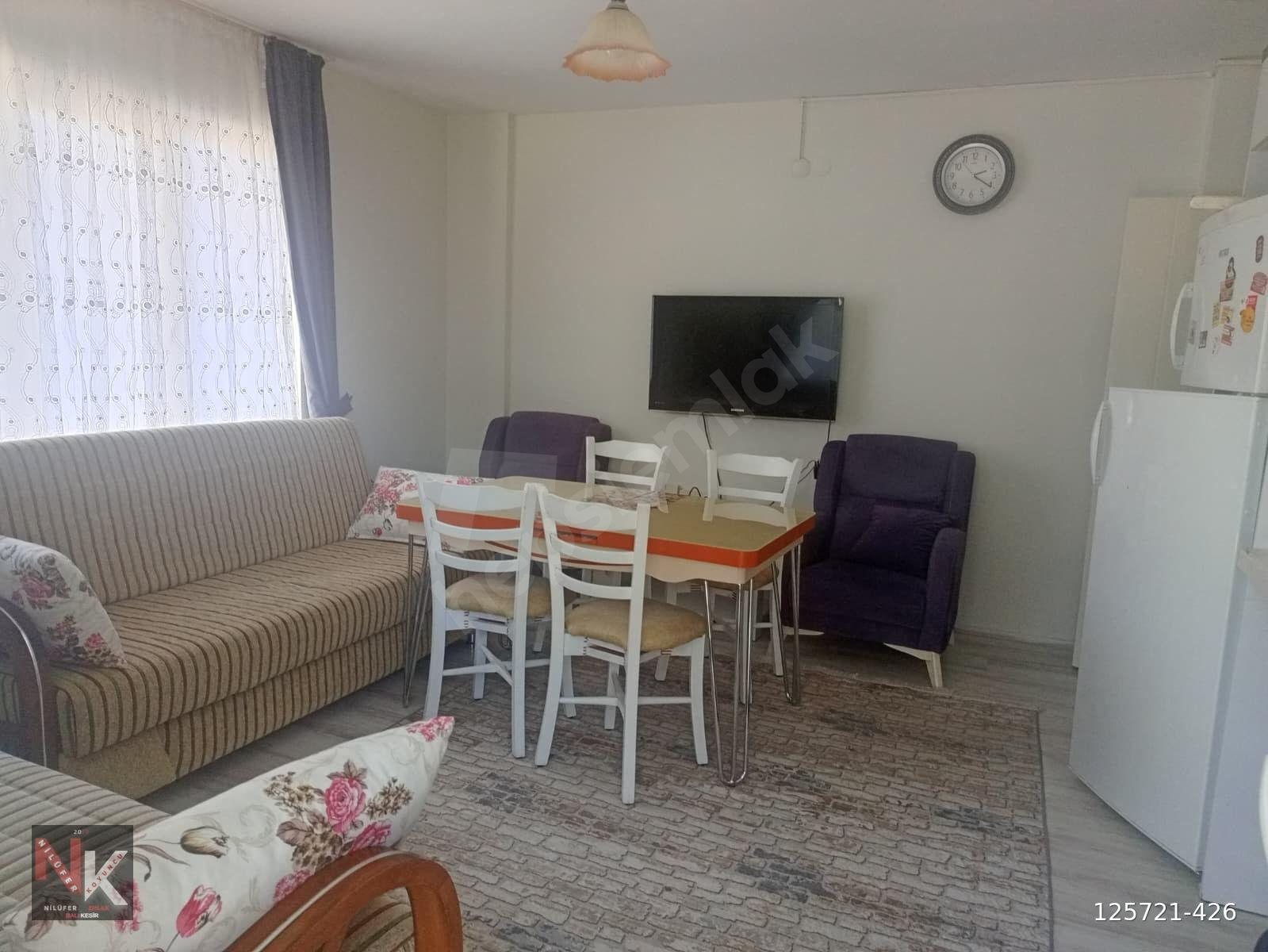FAHRİ KİRAZ LİSESİ YAKINI 1+1 GENİŞ FULL EŞYALI KİRALIK DAİRE