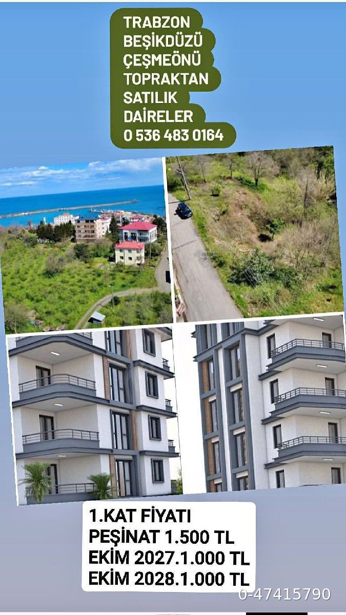 TOPRAKTAN SATILIK DAİRE