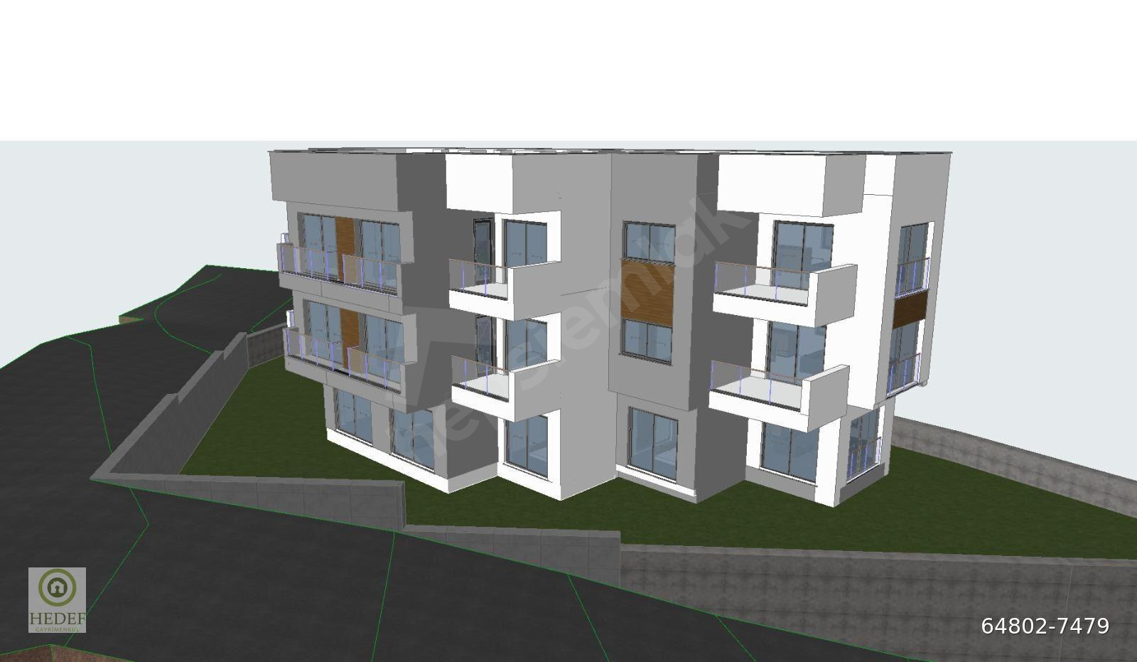Bodrum Mumcularda Projeden Satılık 1+1 ve 2+1 Daireler