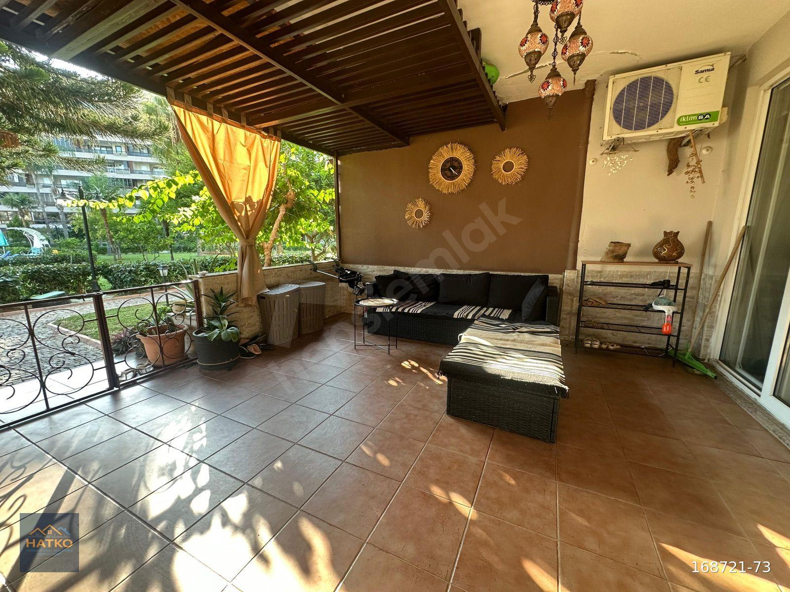 Alanya Tosmur riverside resort satılık 3+1 daire