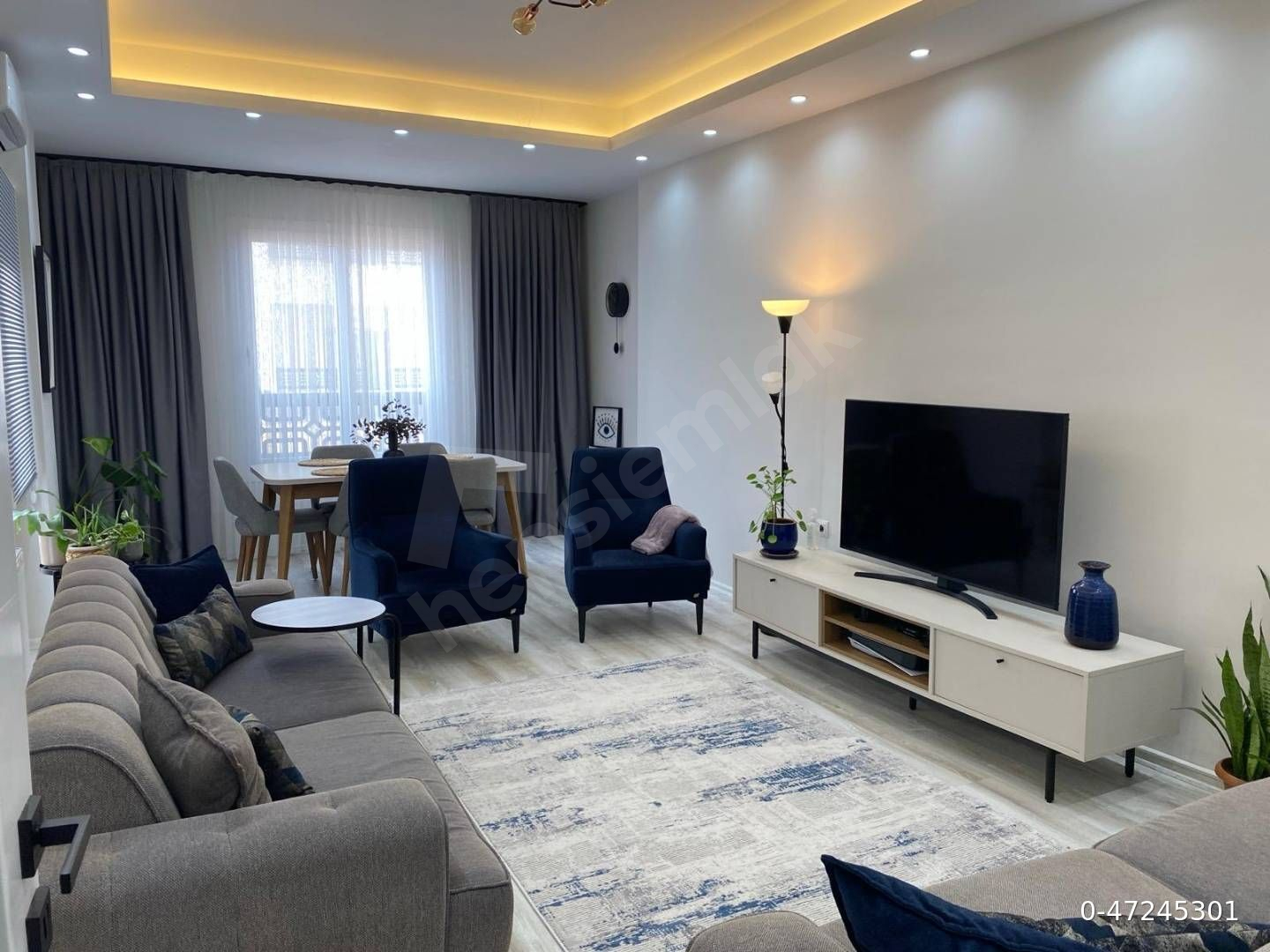 SAHİBİNDEN HAVUZLU KREDİYE UYGUN LÜKS GENİŞ 2+1 DAİRE