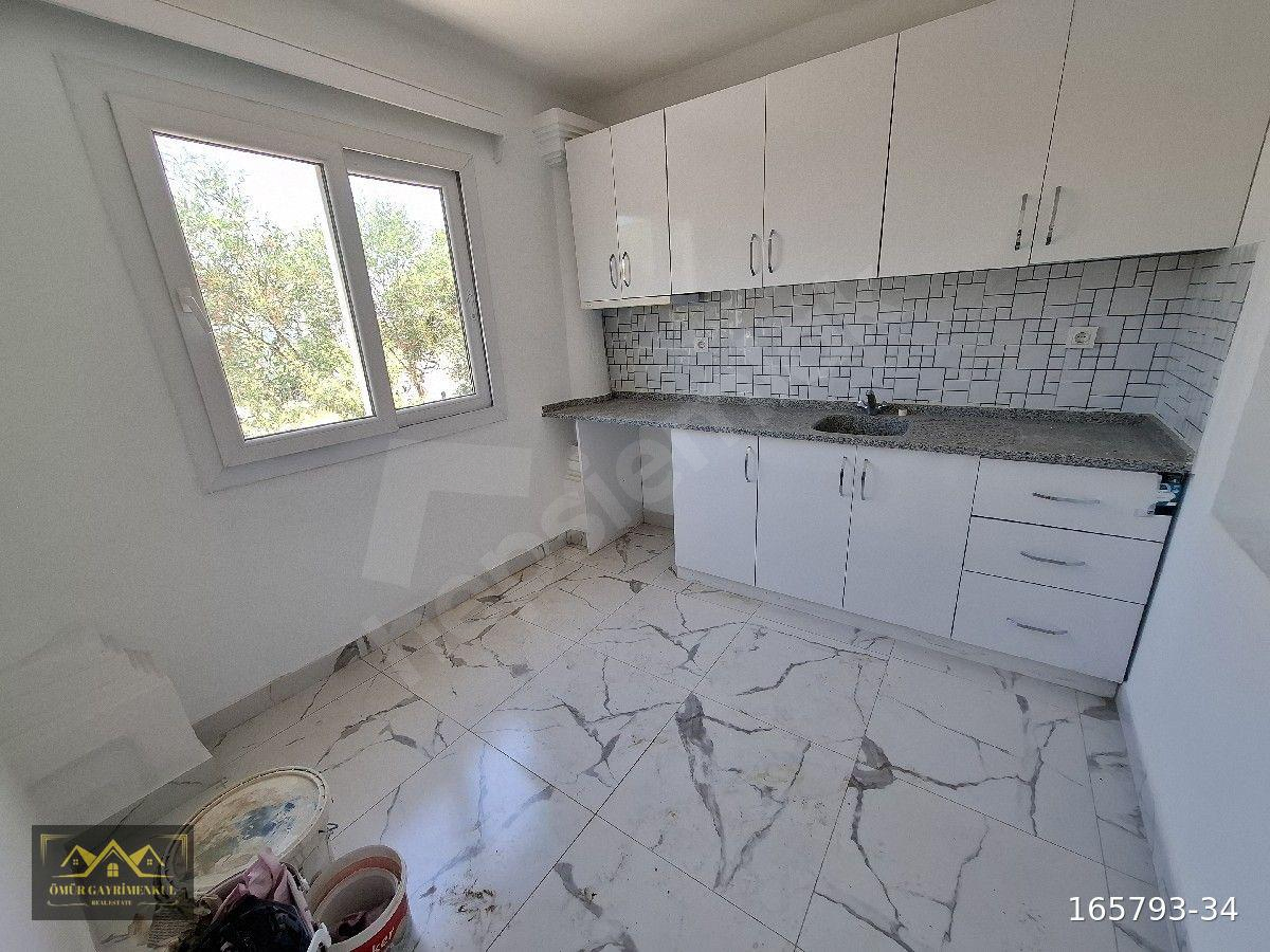 Bodrum Bitez'de merkezi konumda 2+1_kapalı mutfak_tadilattan yeni çıktı