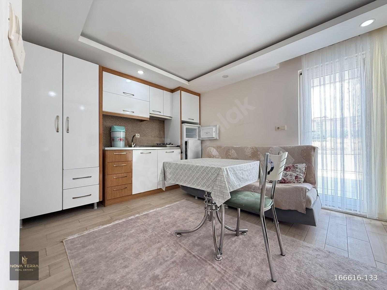 Asmalıevler de Paü Mevki 1+0 Kiralık Apart Daire Eşyalı Balkonlu