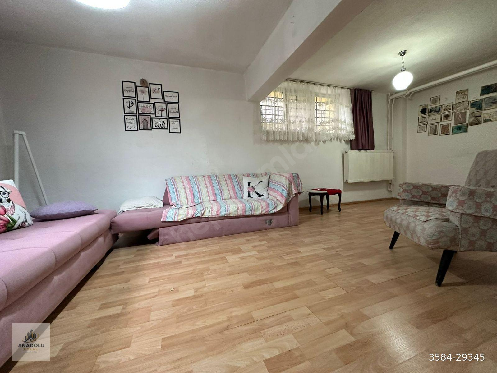 BAHÇELİEVLER DE 1+1 BAHÇEKATI KİRALIK DAİRE